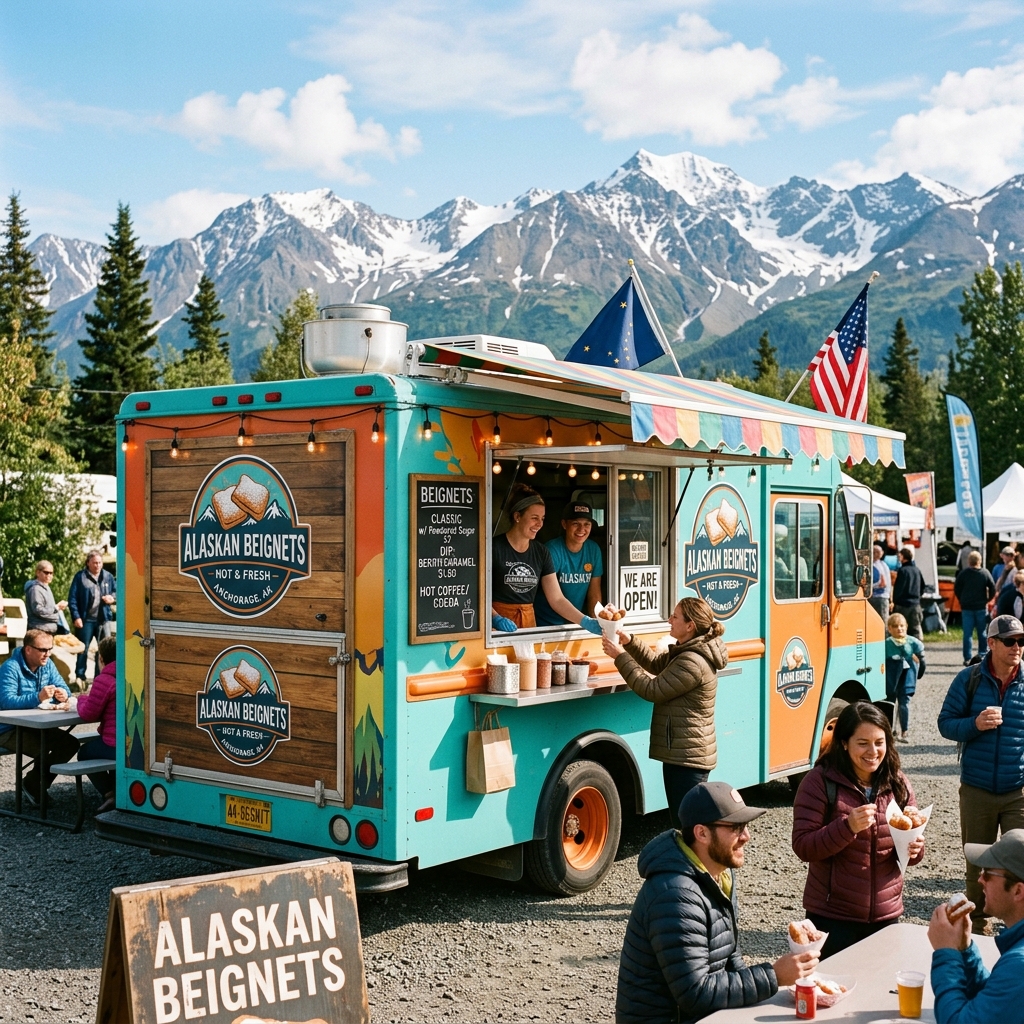 Beignet Today Food Truck in Alaska