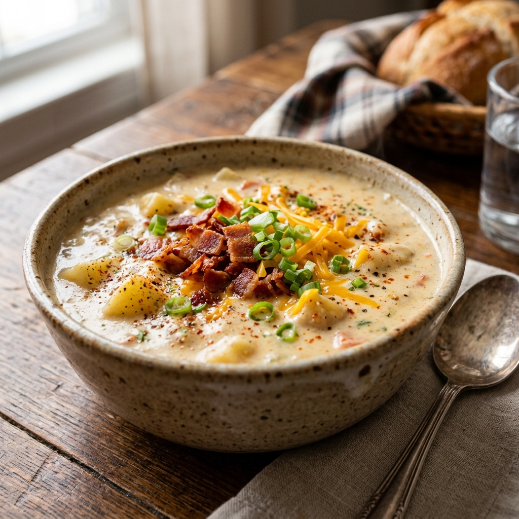 Creamy Cajun Potato Soup