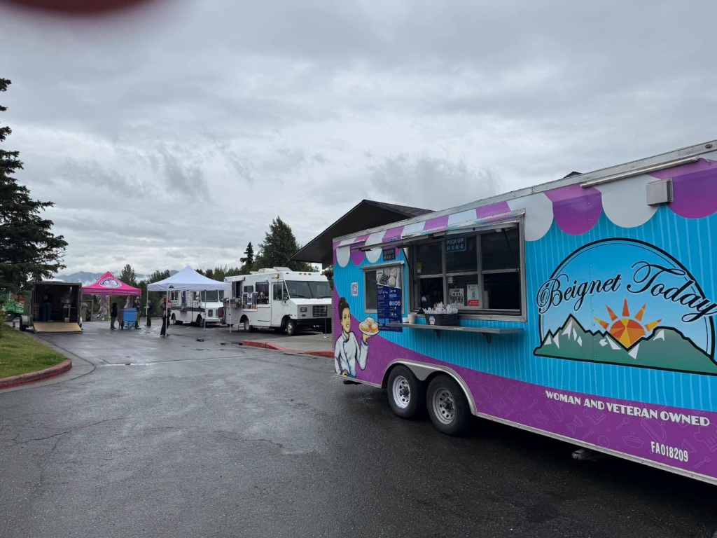 Real Beignet Today Food Truck Trailer in Anchorage Alaska